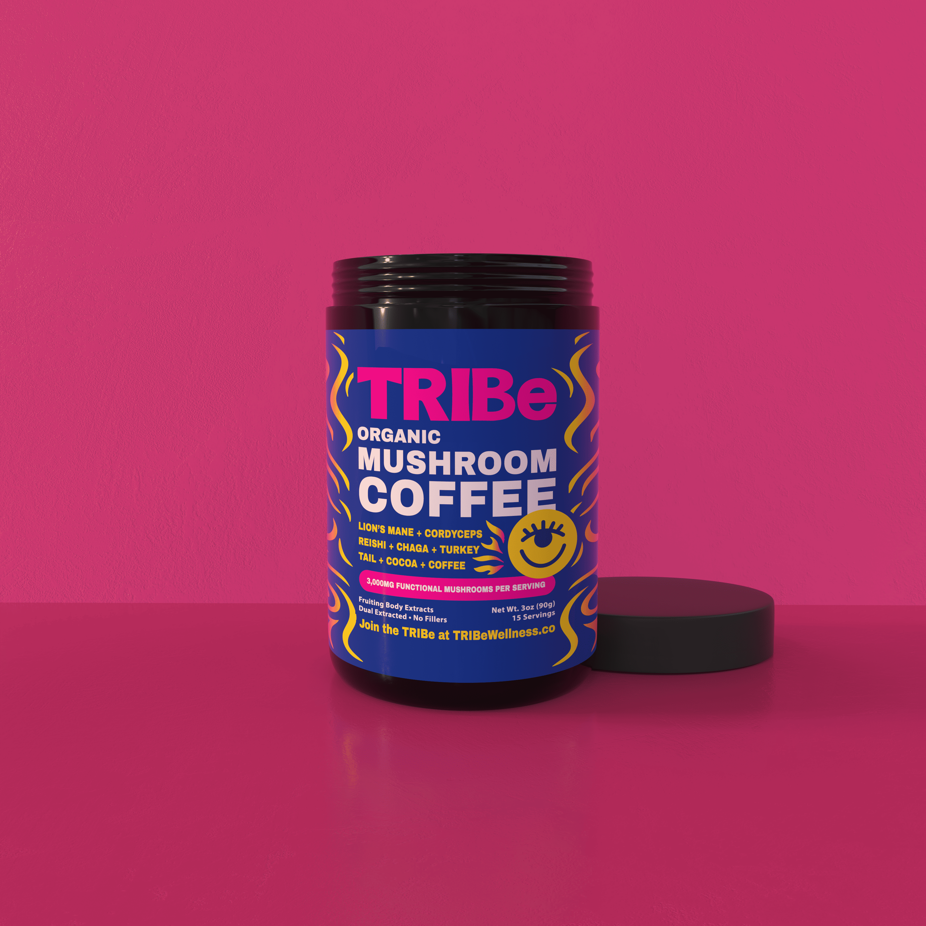 TRIBe Organic Mushroom Coffee (3 oz)
