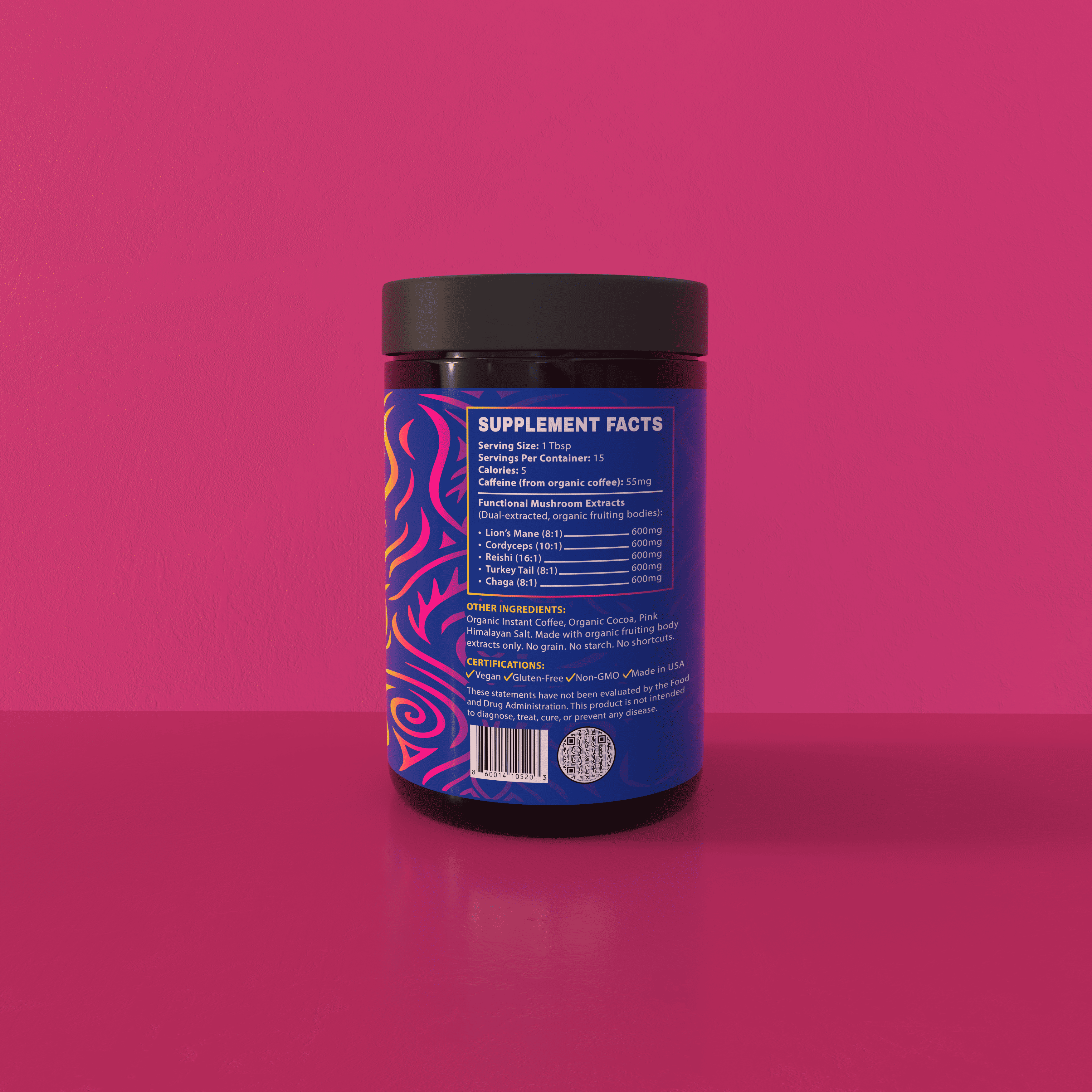 TRIBe Organic Mushroom Coffee (3 oz)
