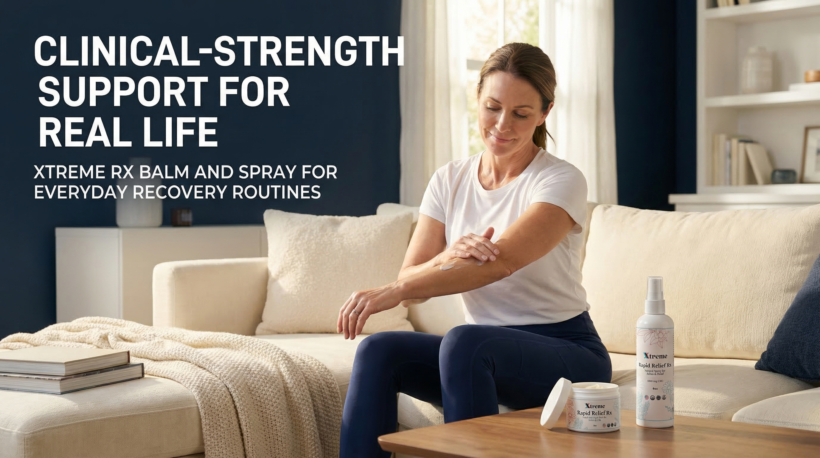 Clinical-Strength Recovery at Home: When to Use Xtreme RX Balm vs Xtreme RX Spray in Your Daily Routine