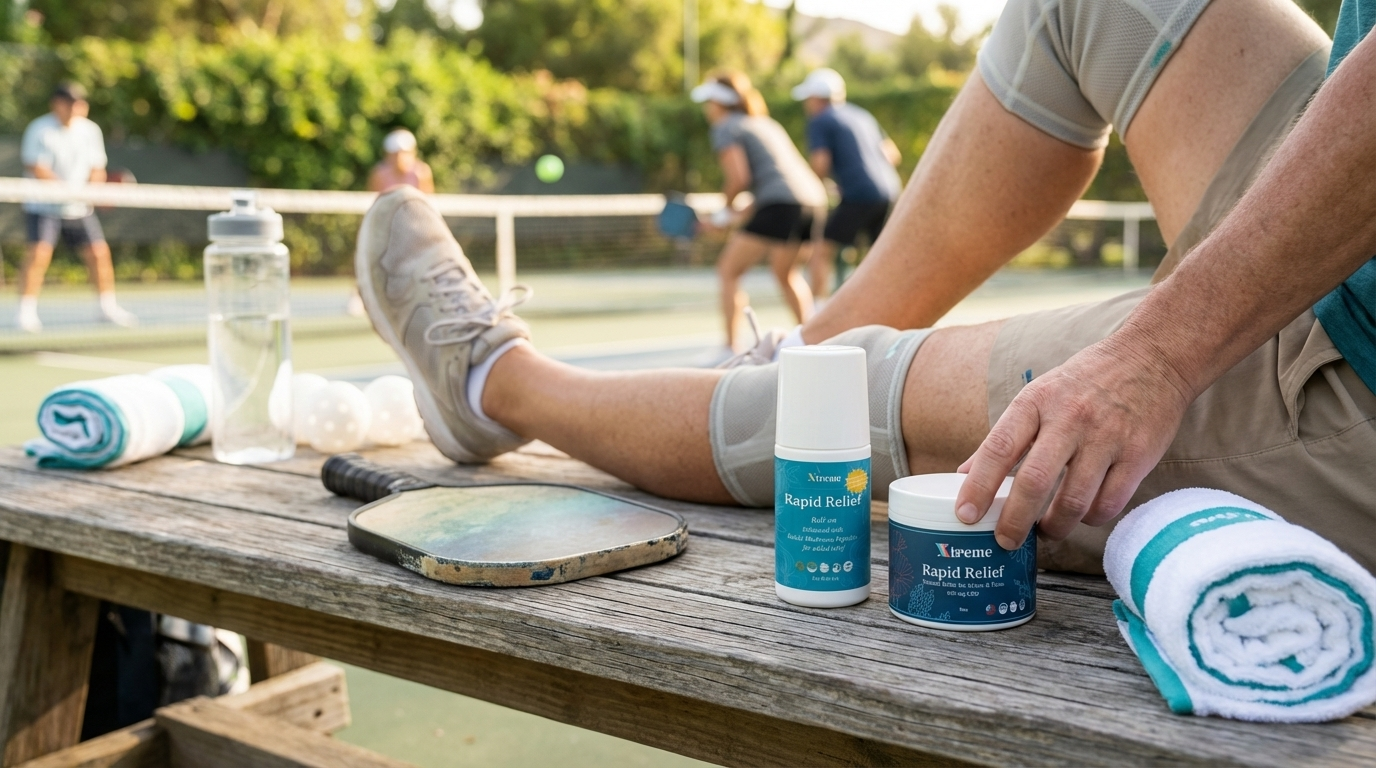 Pickleball Recovery for Sore Knees and Shoulders