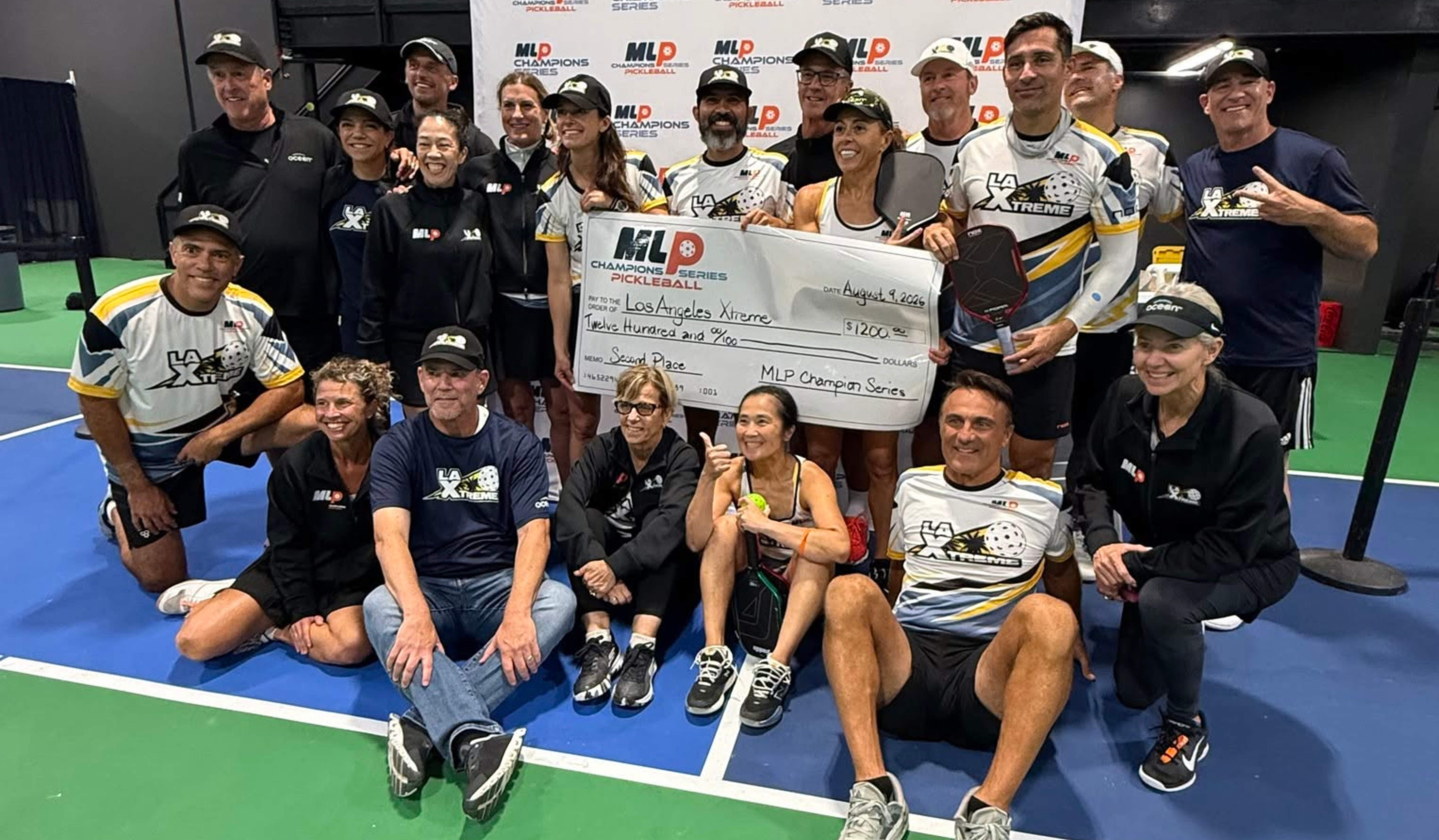 Xtreme brands recovery relief for LA XTREME Professional Pickelball team win