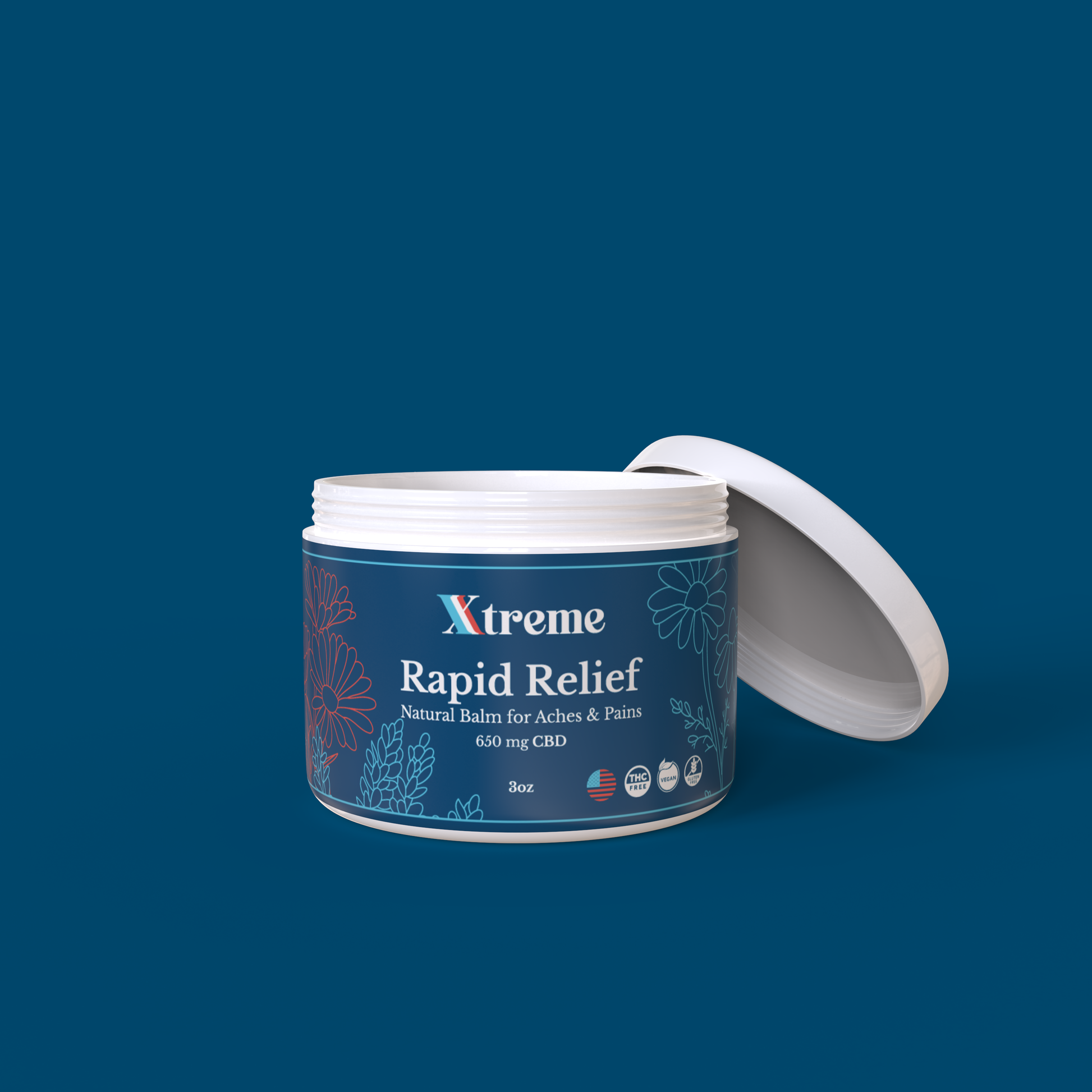 Rapid Relief Natural CBD Balm - Xtreme Wellness