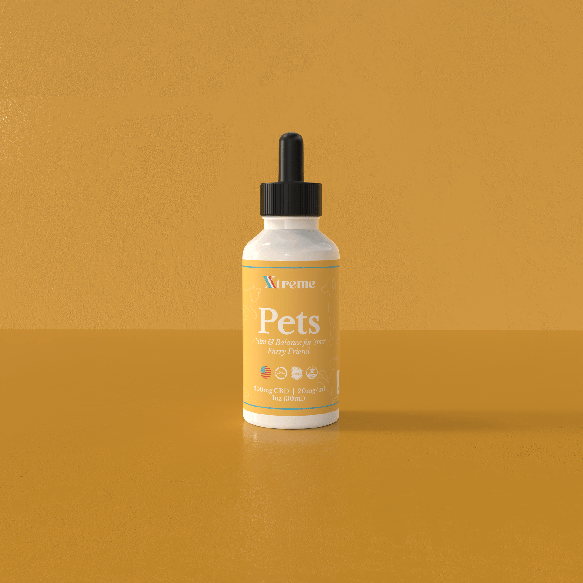 Pets, Full Spectrum CBD Tincture – Xtreme Wellness