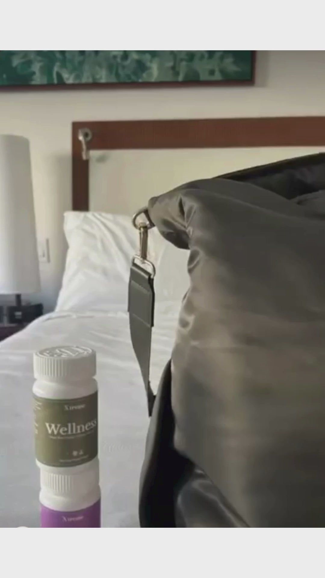 Xtreme Brands Sleep, Focus, and Clarity Softgels being packed into a bag – USA-made natural supplements with full-spectrum hemp for rest, focus, and daily wellness.
